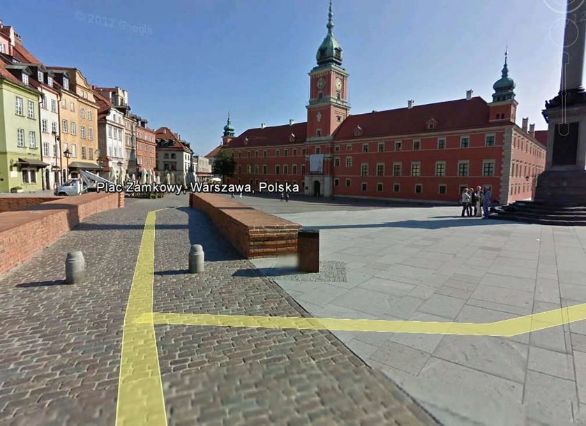 Warszawa w Google Street View