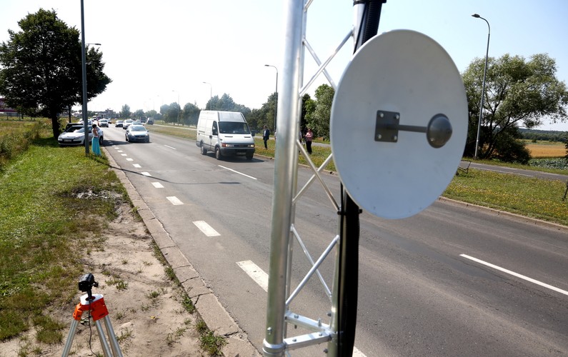 Urządzenie do odcinkowego pomiaru prędkości