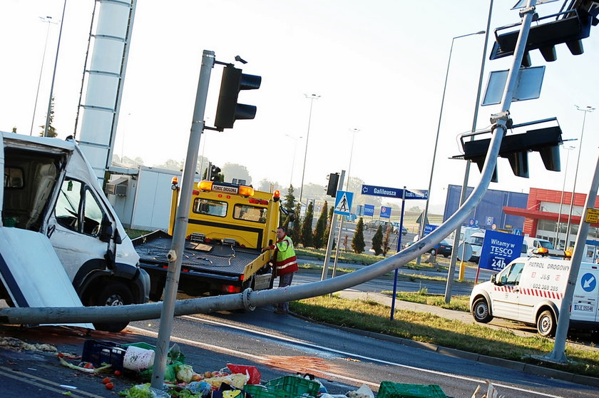 Przerażający wypadek w Głogowie