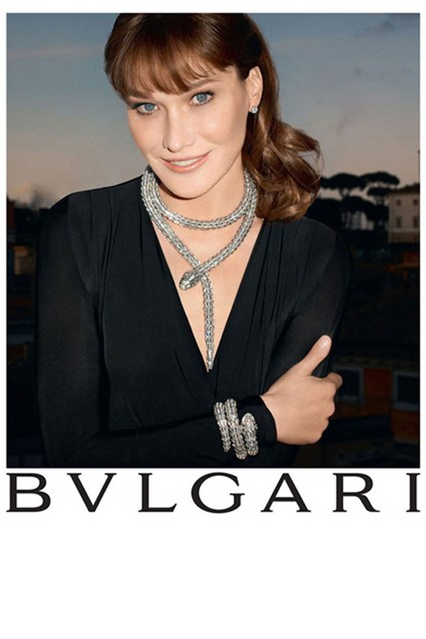 Carla Bruni dla Bulgari