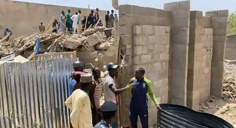 At least 11 workers trapped under rubble as building collapses in Kano [Daily Trust]