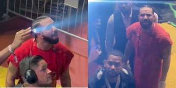 Drake defends a fan at his concert after they got into a ...