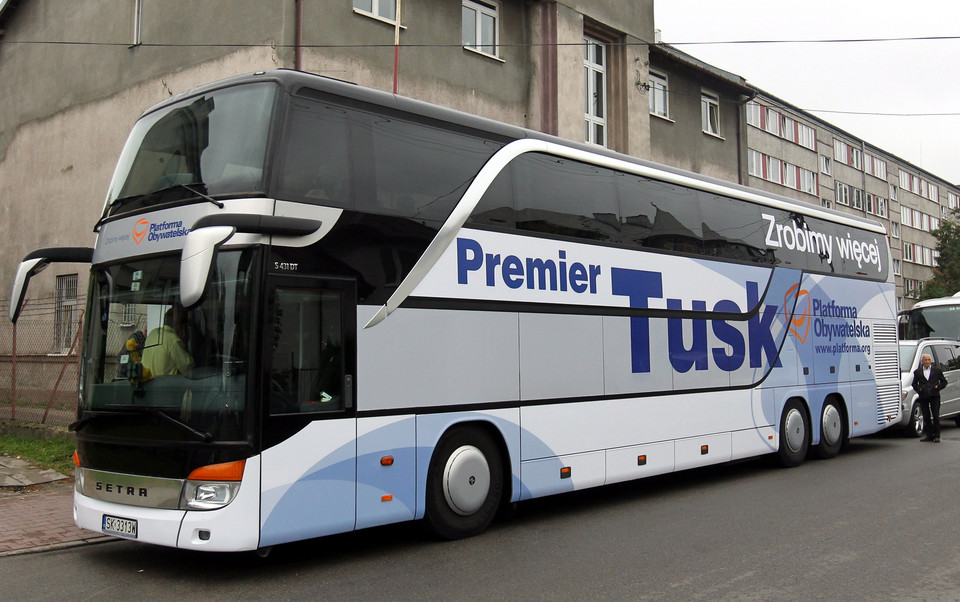 "Autobus Tuska", fot. Radek Pietruszka/PAP