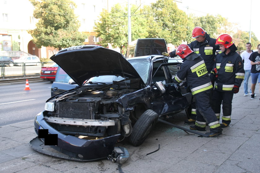 Wypadek na Al. Grunwaldzkiej