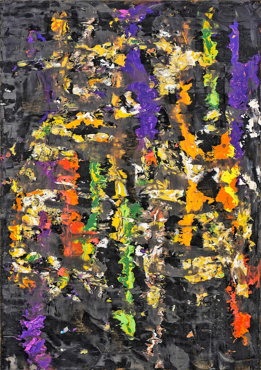 MARK WALLINGER «Proteus Painting 10», 2021. 