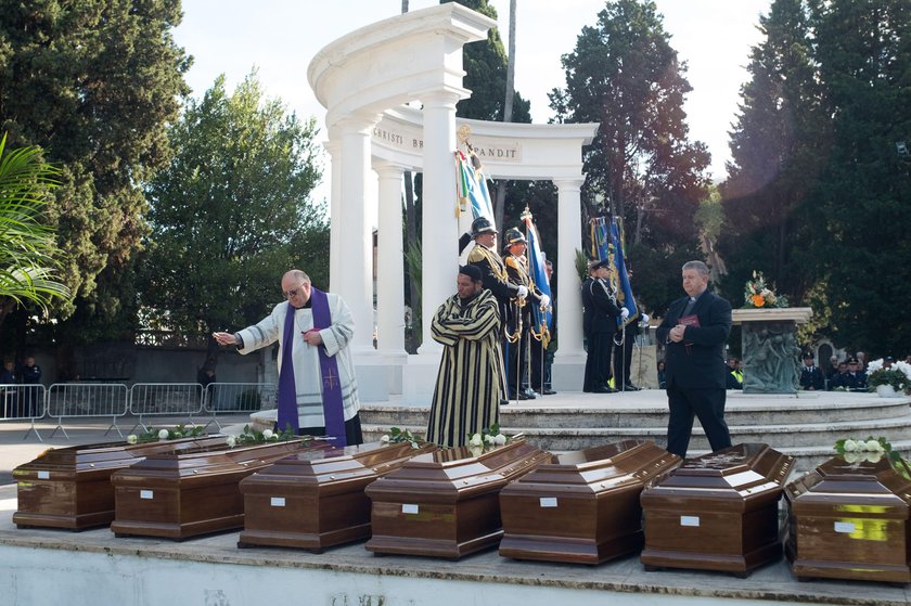 Pogrzeb ofiar zbiorowego morderstwa. Najmłodsza miała 14 lat