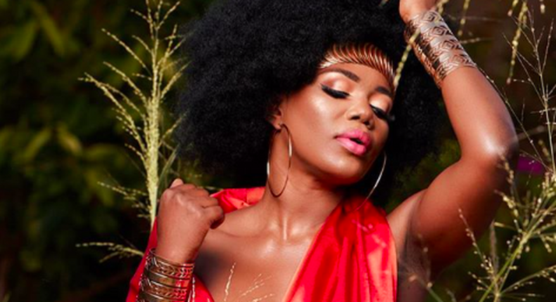 Mzbel celebrates Christmas with raunchy photoshoot 