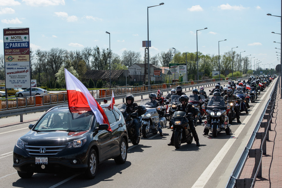 TERESPOL RAJD NOCNE WILKI  (Konwój polskich motocyklistów)