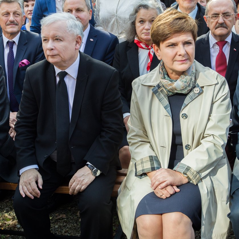 Beata Szydło i Jarosław Kaczyński