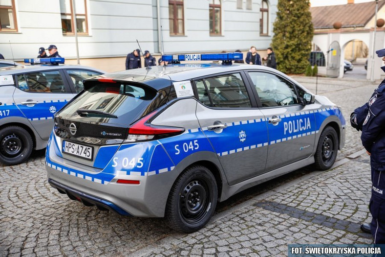 Elektryczne radiowozy dla polskiej policji