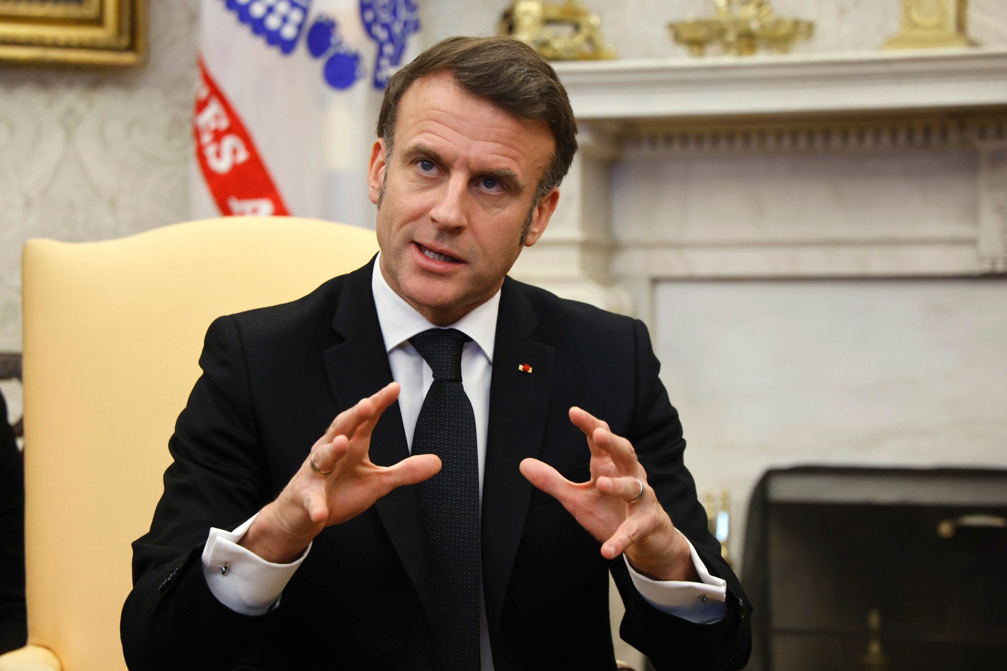 Francúzsky prezident Emmanuel Macron.
