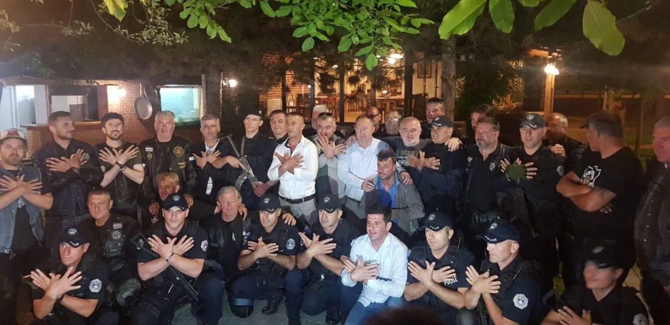 Hrvatski motorciklisti i pripadnici ROSU