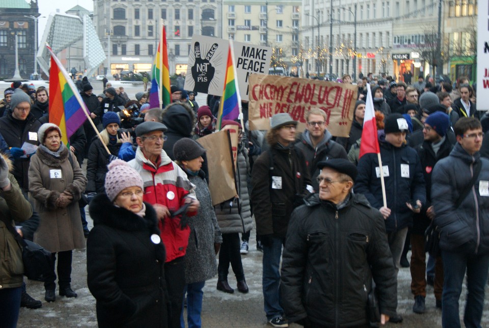 Protest student+-w w Poznaniu, fot. Glanc6