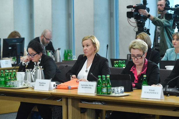 Komisja śledcza ds. wyborów kopertowych: Agnieszka Maria Kłopotek, Magdalena Filiks, Anita Kucharska-Dziedzic