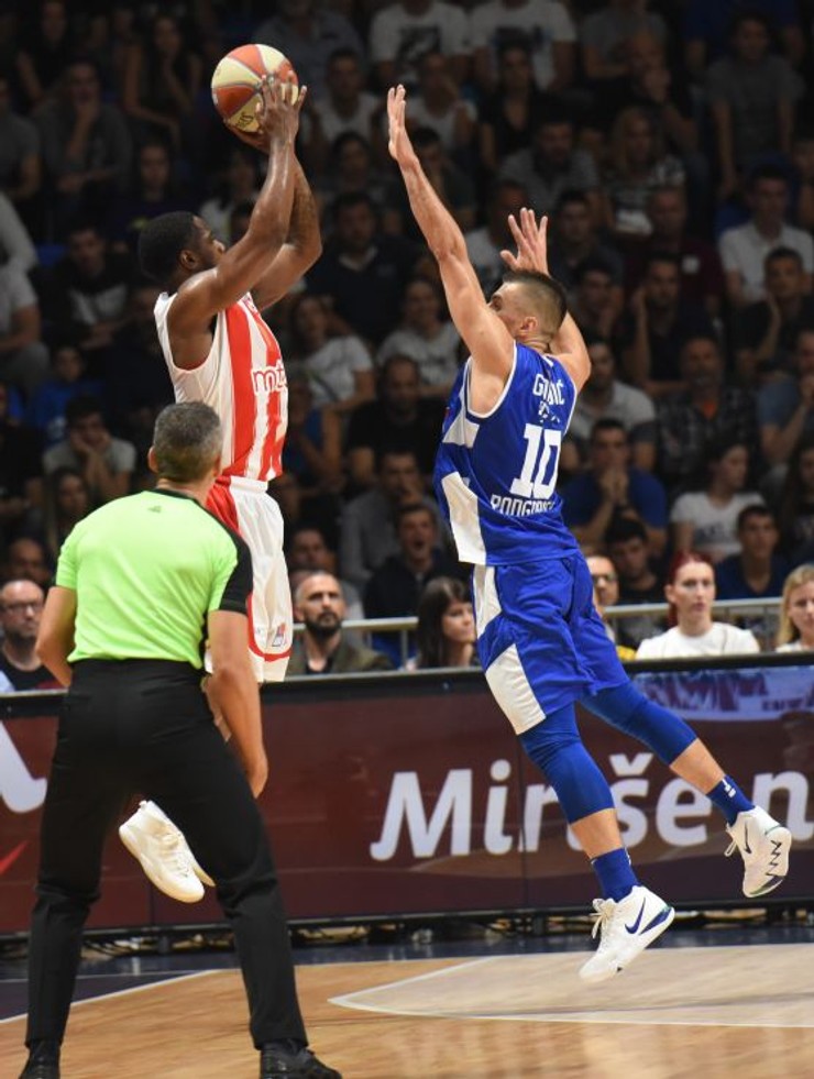 KK Budućnost, KK Crvena zvezda