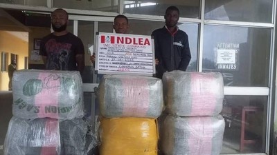 NDLEA recovers hard drugs worth N4.8b during raid on Lagos warehouse. [Facebook:NDLEA]