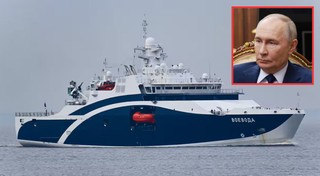 To ma być nowy superjacht Putina. 'Wojewoda' pływa po Bałtyku incognito