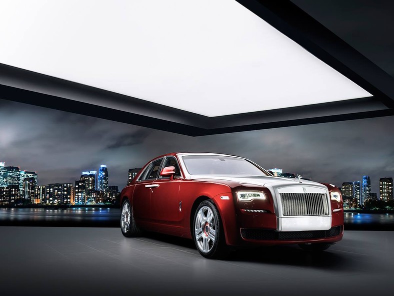 Wyjątkowy Rolls-Royce Ghost Red Diamond