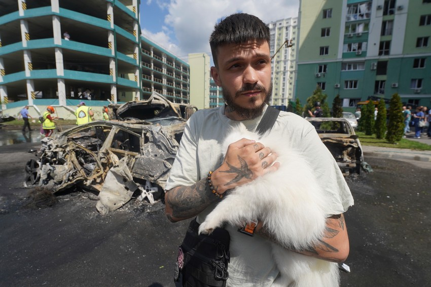 Ruski napad na Harkov 24. jula