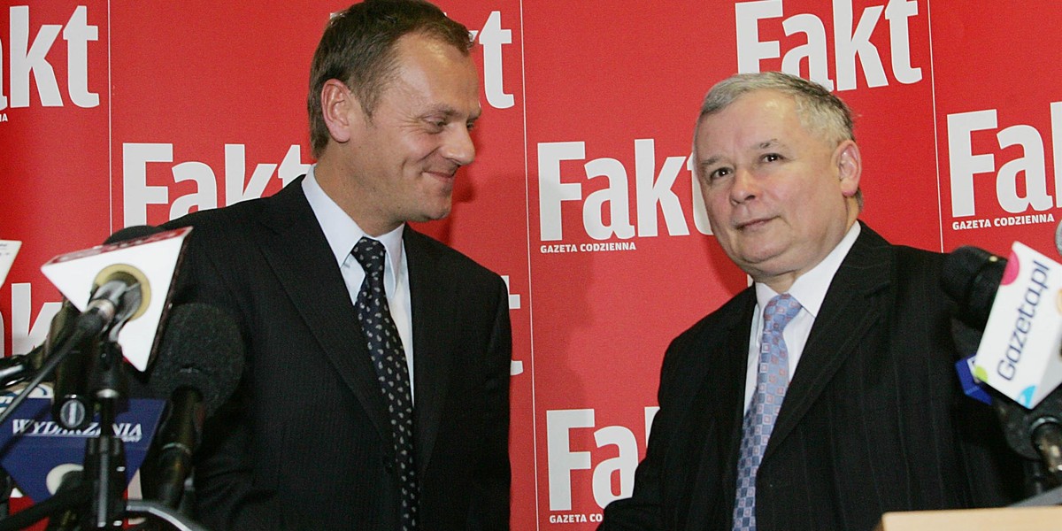 Debata Tusk-Kaczyński w "Fakcie". Padło pytanie: czy PO-PiS jest jeszcze możliwy?