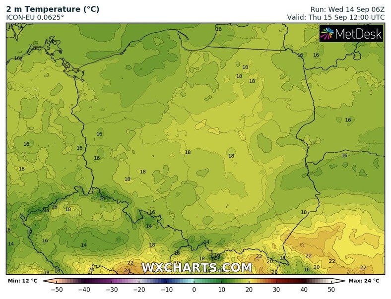 Na termometrach nie więcej niż 20 st. C