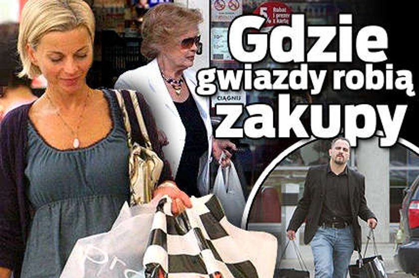 Gdzie gwiazdy robią zakupy. Foty