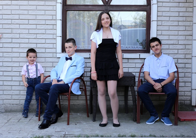 Luka, Vanja, Anastasija i Marko