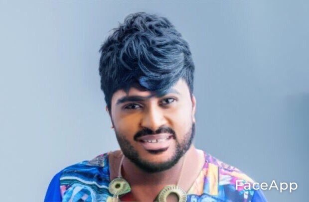  Patience Nyarko's look as a man according to Face App