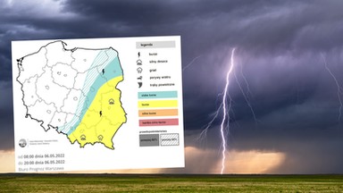 Pogoda na piątek. Front nad Polską. Są ostrzeżenia dla kilku województw