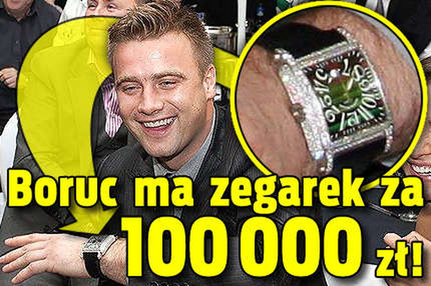 Boruc kupił zegarek za 110 tys. złotych