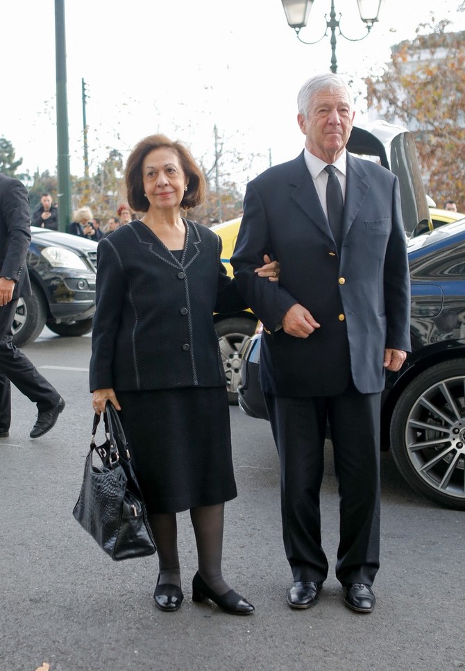 Prestolonaslednik Aleksandar II Karađorđević i princeza Katarina Karađorević u Atini foto: Papadakis Press/MEGA/ The Mega Agency