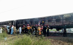 Pożar w pociągu. Kilkadziesiąt osób nie żyje, wielu jest w stanie krytycznym