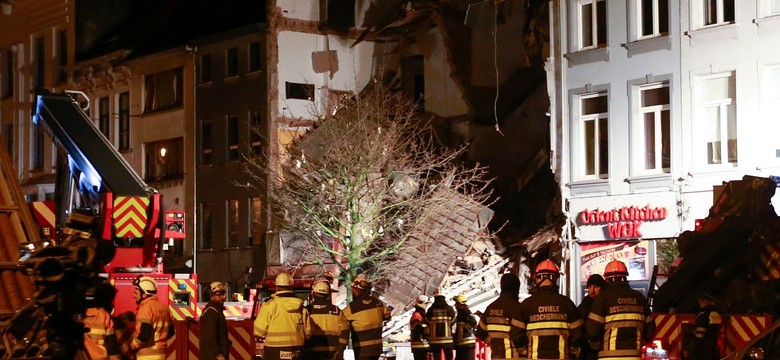 Wybuch gazu w Antwerpii. Są ofiary śmiertelne, policja wyklucza zamach