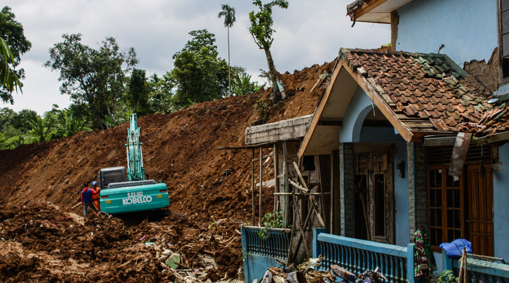 Cianjur a földrengés után / Fotó: Northfoto