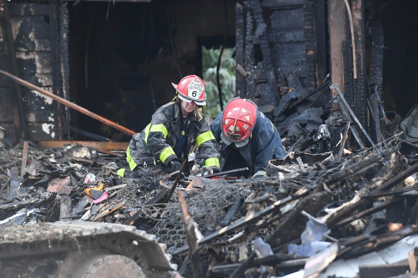 W straszliwym pożarze zginęło sześcioro dzieci