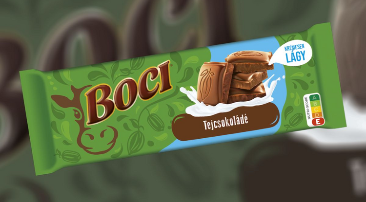 A Boci csoki jelenlegi dizájnja