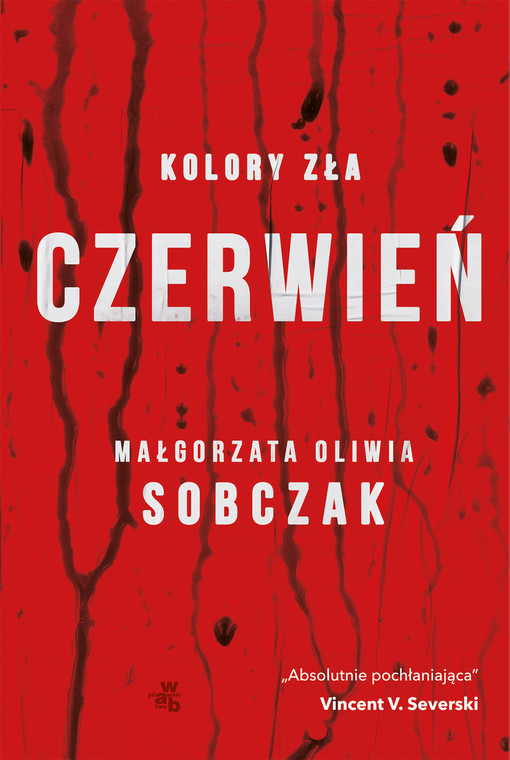 "Kolory zła. Czerwień": okładka książki