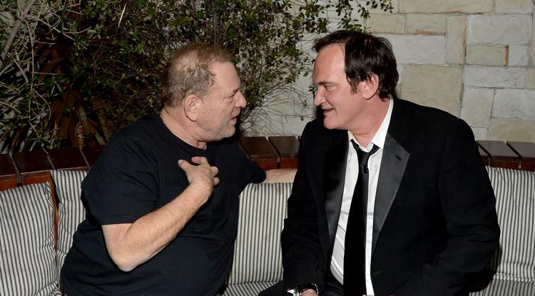 Tarantino és Harvey Weinstein 2015-ben