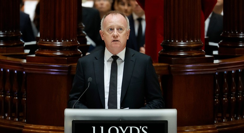 Lloyd's of London CEO John Neal has been vocal about getting workers back to the office.Chip Somodevilla/Getty Images