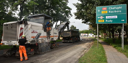 Przebudowa ul. Kotucza w Rybniku. Nerwy kierowców wystawione na próbę