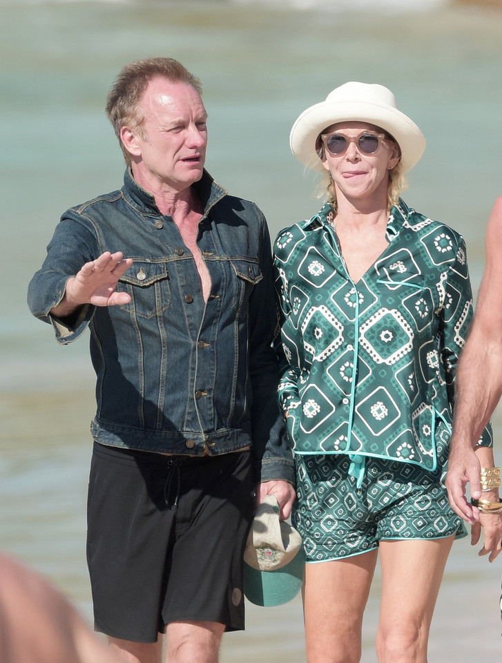 Trudie Styler i Sting