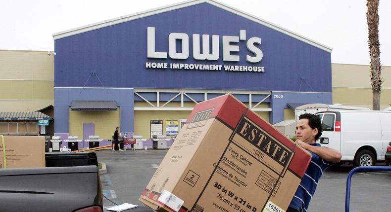 Analysts say home improvement retail has a lot of pent-up demand that will be unlocked with lower interest rates.Fred Prouser/Reuters