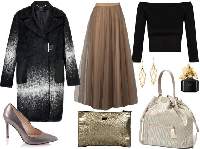 STYLIZACJE na andrzejki: spódnica- Rabarbar/rabarbar.com.pl, płaszcz- CristinaEffe/cristinaeffe.com, bluzka- Mosquito/mosquito.pl, torba – Boca/boca.pl, saszetka- antbag by ania/antbags.pl, buty Gianmarko/gianmarko.com.pl, kolczyki- Tkmaxx/tkmaxx.pl, perfumy- Sephora/sephora.pl