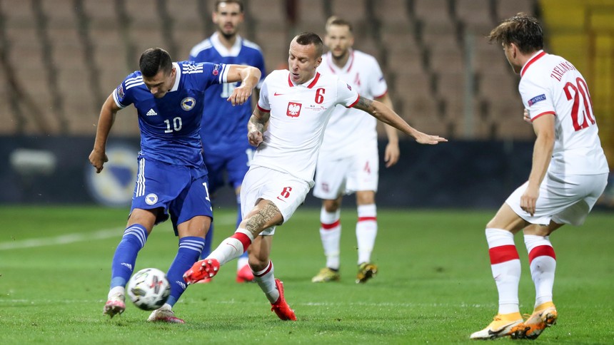 Liga Narodów: Bośnia - Polska 1:2. Pierwsza wygrana Polski ...