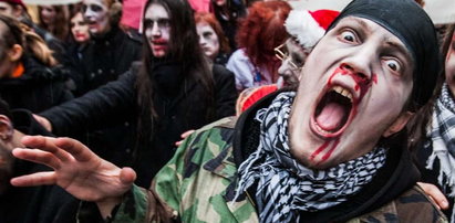 Marsz zombie w Polsce. Chora moda czy... FOTO