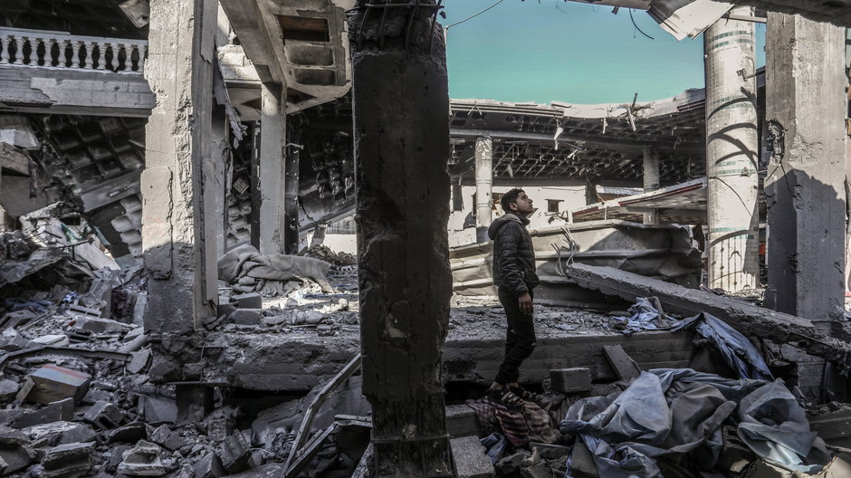 Zniszczenia w Rafah