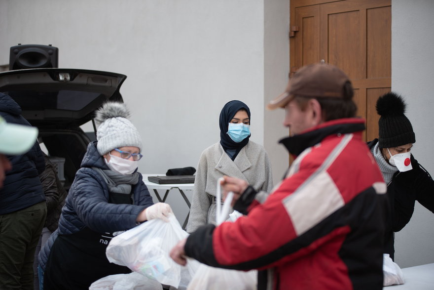 Zupa na Pietrynie podczas epidemii koronawirusa