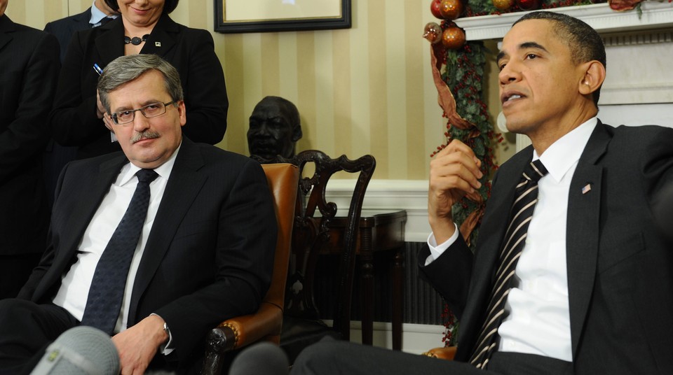 USA POLSKA KOMOROWSKI OBAMA SPOTKANIE