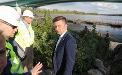 Dworczyk spotkał się z ambasadorem Szwecji. Rozmawiali o awarii w 'Czajce' i zrzucie ścieków do Wisły