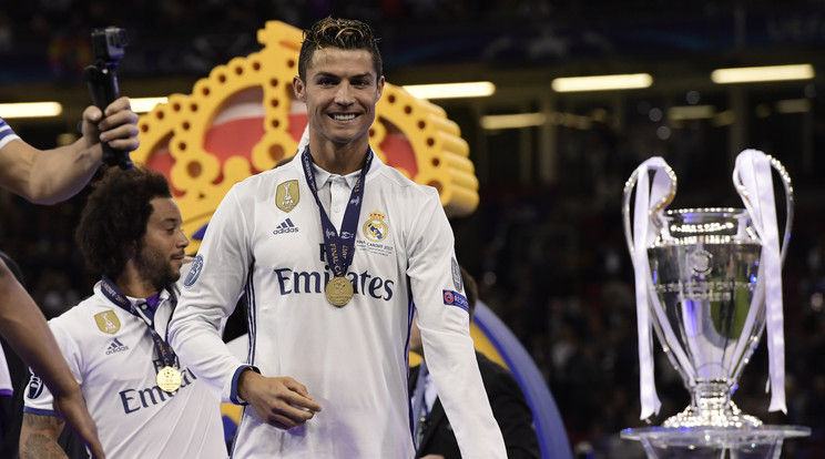 600 találatot jegyez tétmeccseken Ronaldo /Fotó: AFP
